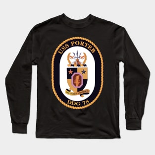 USS Porter wo Txt Long Sleeve T-Shirt